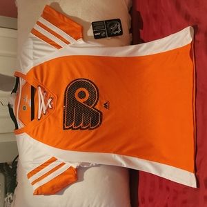 NHL Majestic Philadelphia Flyers Jersey Shirt Size Medium